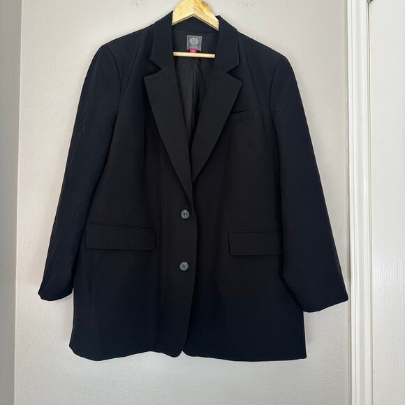 Vince Camuto Black Plus Sized Blazer, Office, Professional, Career, Size 22W NWT - Picture 1 of 7